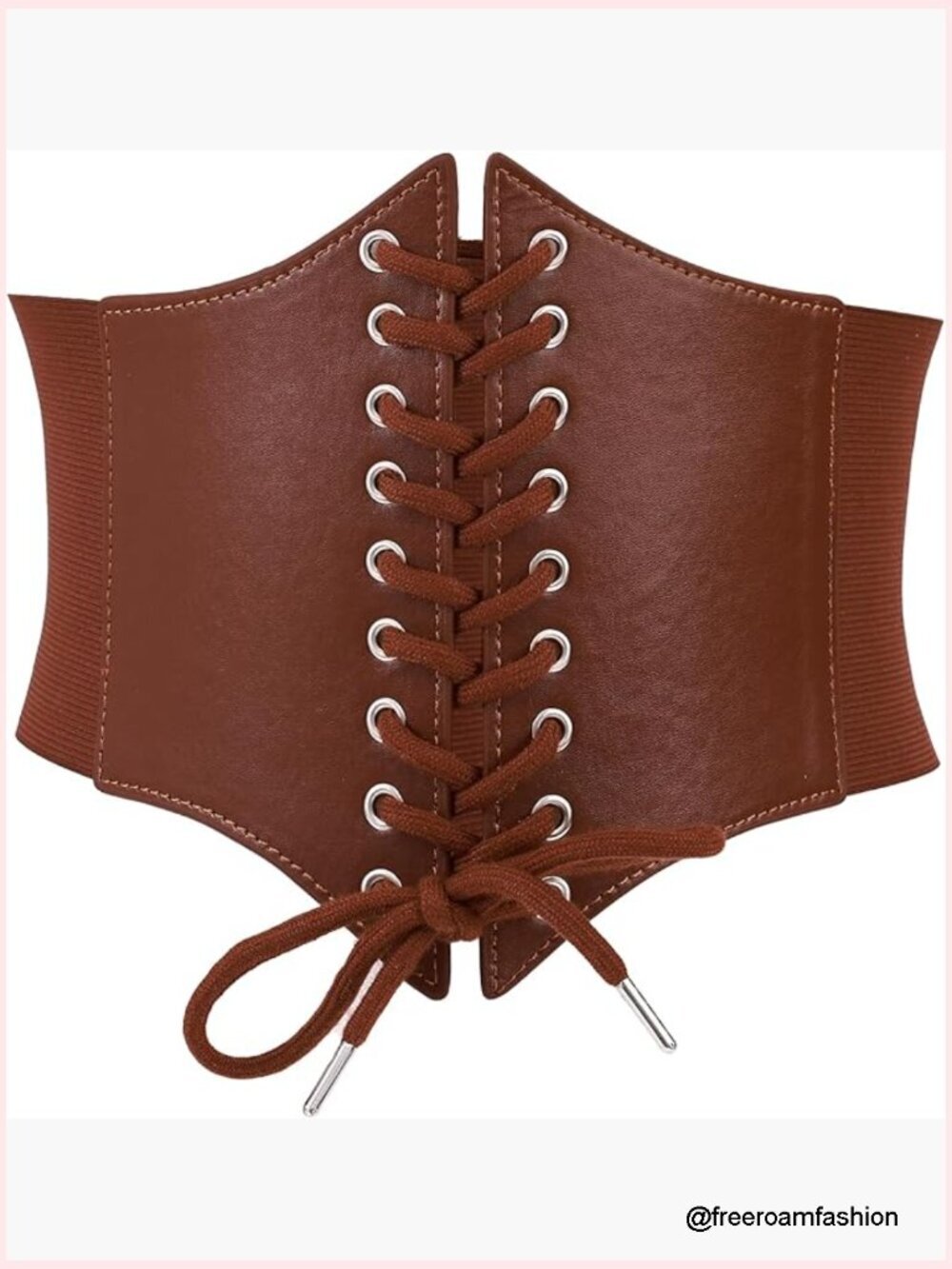 Medieval Lace Corset Belt Waist Cincher Halloween Costume